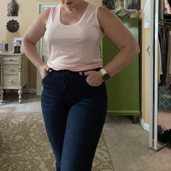 EUC Talbots 5 Pocket Straight Leg Jeans 8P - Picture 4 of 8